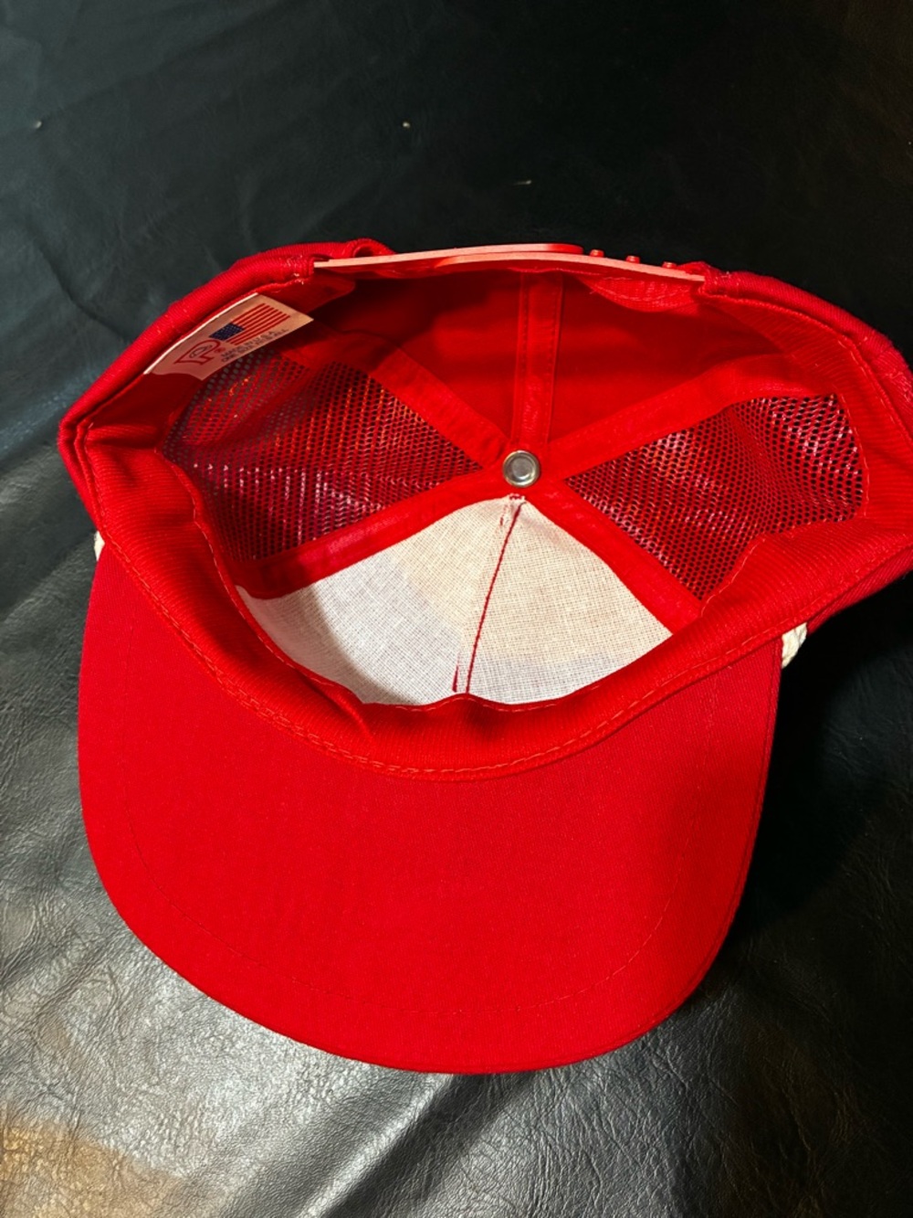 Union Pacific Embroidered Red Rope-Trim Cap - Picture 4 of 5